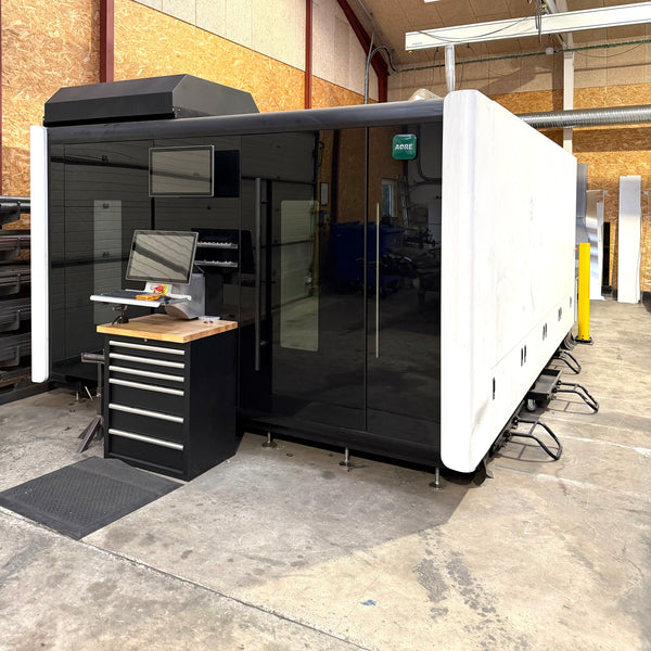 6kw fiber combi laserskærer