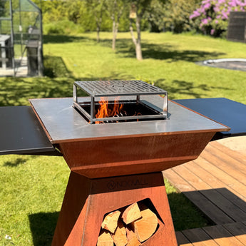 bålgrill til udendørs brug. Kan bruges som ildsted